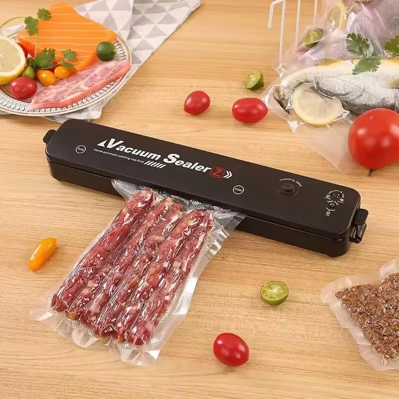 Automatic Packaging Machine Food Vacuum Sealing Machine Portable Household Vacuum Food Sealing Kitchen Helper 220V